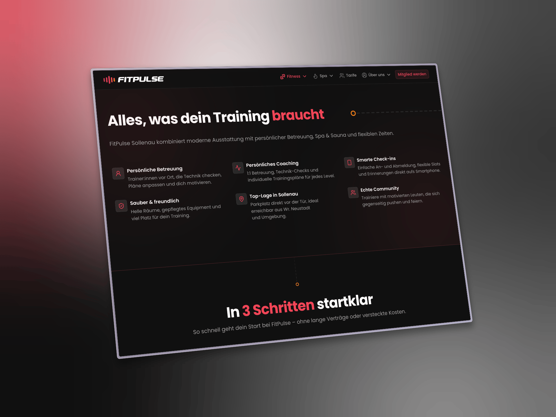 Trainingszonen & Gerätepark